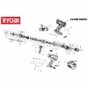 Ryobi CSDT12022N Spare Parts List Type: 5133000658